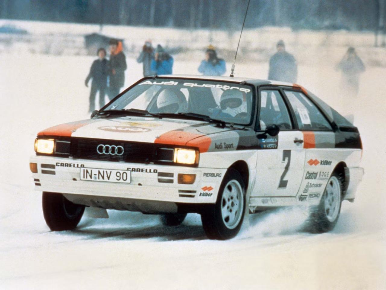 Audi cars from 1980s